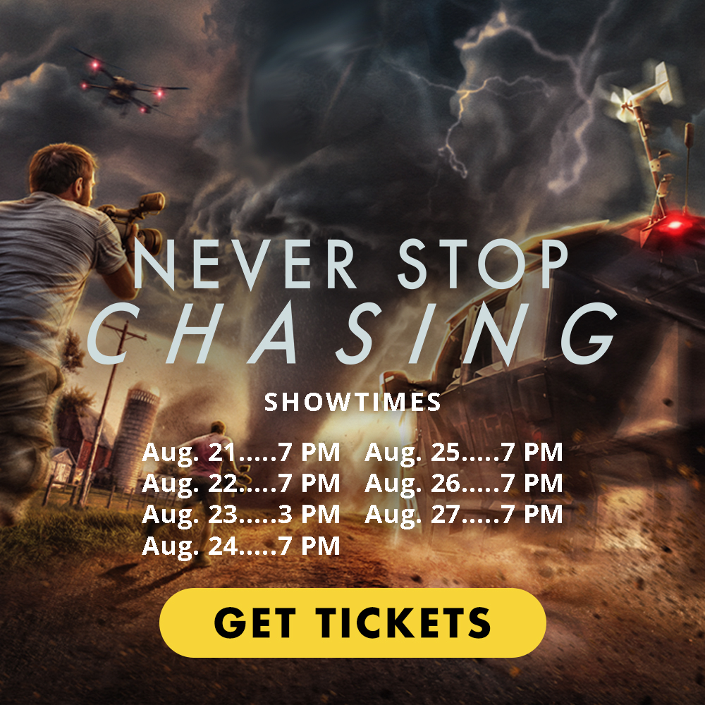 StrideBnkCenter's tweet photo. This isn't just another movie.
It's an experience.
See Never Stop Chasing in a special screening at Stride Bank Center starting tomorrow! 
Find tickets and showtimes at https://t.co/c6BP1m48T2 https://t.co/fB5oVVJniT