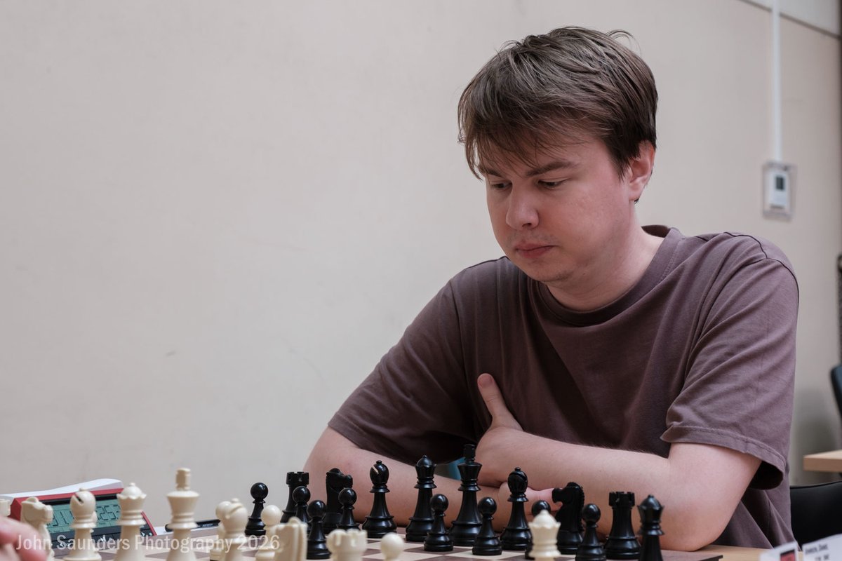johnchess's tweet photo. #KingstonChess - round 6 report now available - Daniel Johnson and Henry Adams share the lead on 5/6 https://t.co/VhLq7Win7w https://t.co/KPVkSSlNnd