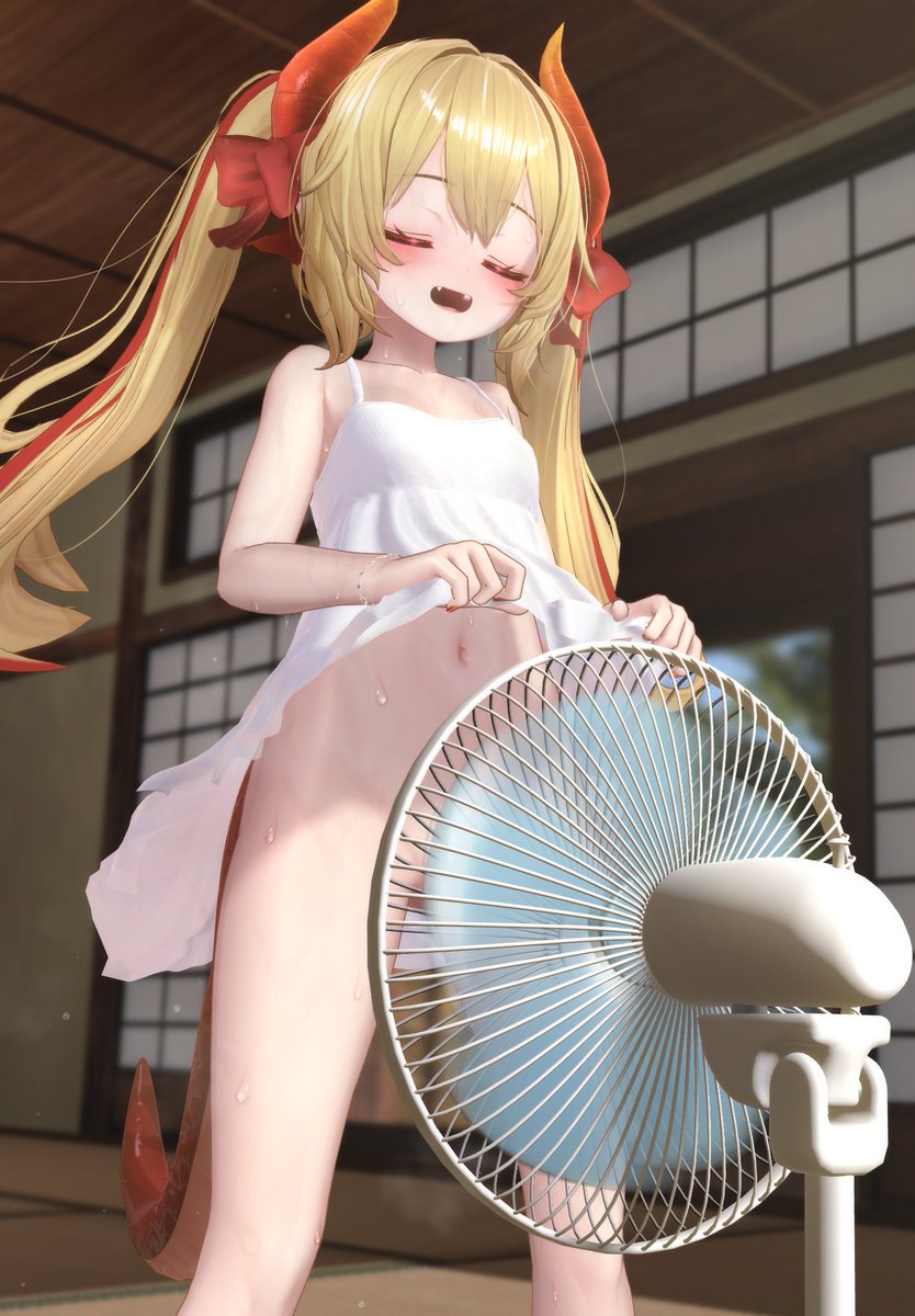 awai_ryuzaki's tweet photo. 夏といえばこれだよね～☺️🌬️ https://t.co/pOllTkEsTg
