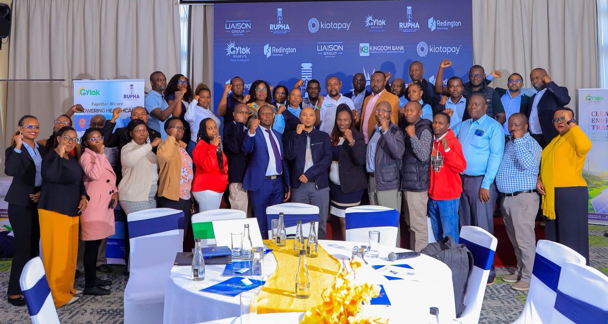 CytekLtd's tweet photo. We officially partnered with @RuphaKenya to drive the solarization of private hospitals across Kenya, ensuring reliable power and uninterrupted patient care.
​A huge thank you to everyone who showed joined us, shared insights and made the event a massive success🙌 https://t.co/MZsKeOE32s