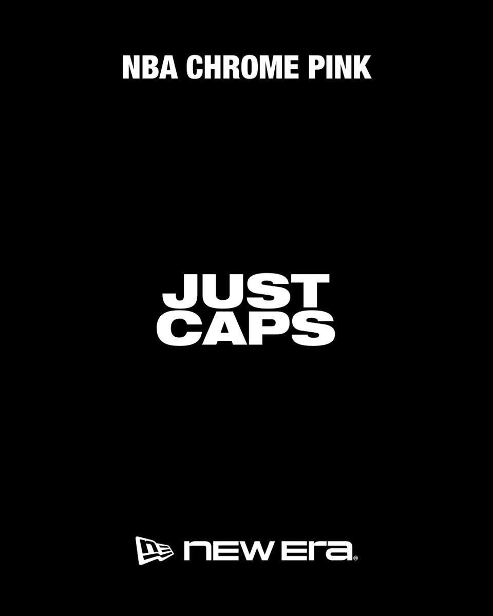 NewEraCap's tweet photo. 59FIFTY®s inspired by blooming florals, pastel skies, and luxury confectionery tones. Shop Just Caps NBA Chrome Pink now, available online only at New Era. https://t.co/VLg6YynhBG https://t.co/EZi7eBKQCK