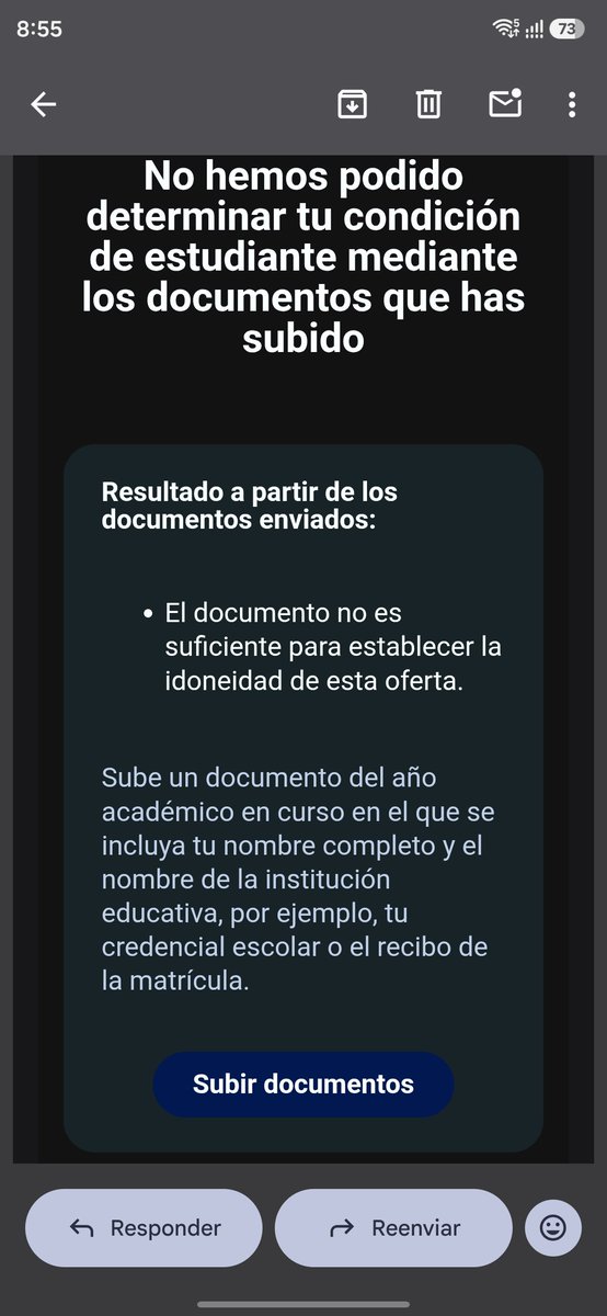 MarioX131819's tweet photo. @mizukidosdados Ya subir el carnet estudiantil, el acta de matrícula, la factura y nada. 
Alguien me puede decir que otra cosa puedo subir? https://t.co/eeSgibupp6