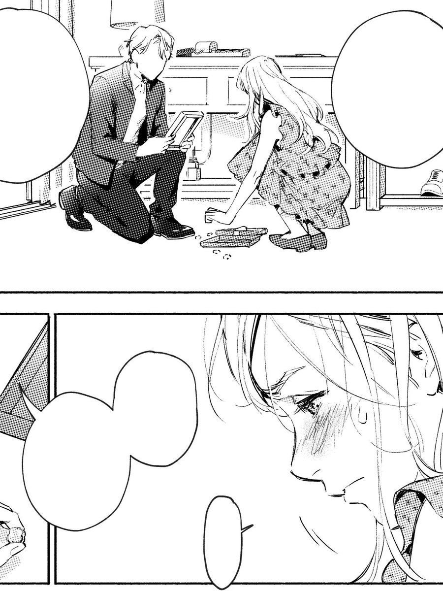 seeingcupid's tweet photo. pages from My Mother’s Afterimages, my oneshot manga from last year! 🌷 https://t.co/TpVmttNlwI