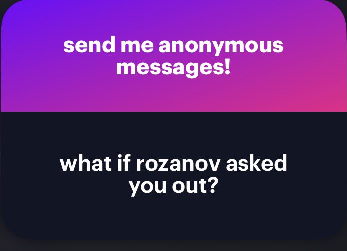 luckylucah's tweet photo. I’d be flattered? And probably die from a heart attack. And Shane would probably have something to say about it. https://t.co/GCzvGv97PA