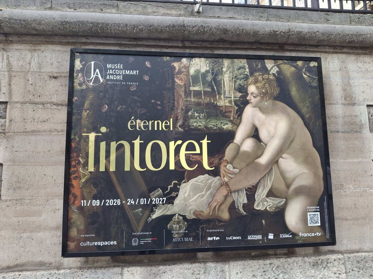 PhPrudent1's tweet photo. Au @jacquemartandre, une nouvelle exposition se prépare. C'est pour bientôt ! #HDA #Tintoret https://t.co/lIdzo2g7lu