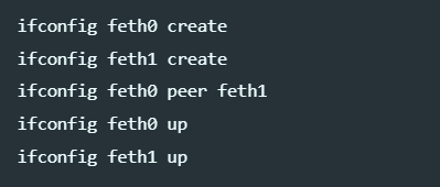 ostinato's tweet photo. macOS supports feth (Fake Ethernet) interfaces - similar to Linux veth pairs. Useful for local Ostinato testing without physical NICs. https://t.co/d9HcesO2sy