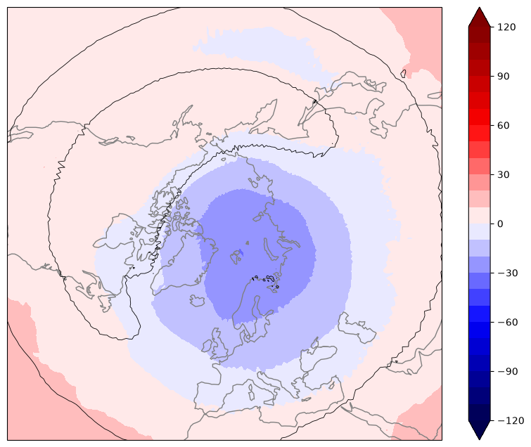 PvForecast's tweet photo. birth of the #polarvortex next 2 weeks https://t.co/wMKU9eYahx