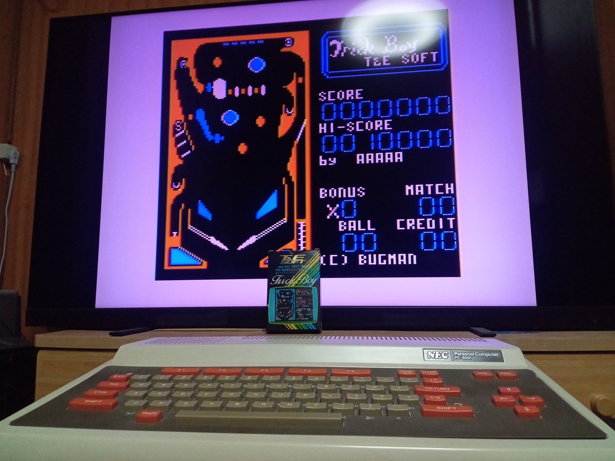 rioruri's tweet photo. 良い買い物でした^^/
#PC6001 https://t.co/aDKLrii1RO