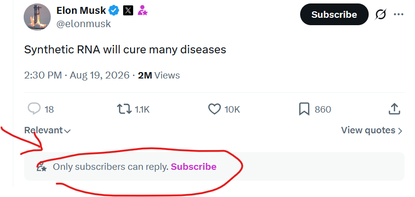 FringeViews's tweet photo. 😂look what happened since I replied a couple of hours ago. 
This is because I replied to his post with a screenshot of the announcement that Tesla was partnering with CureVac to produce RNA micro-factories for vaccines. https://t.co/Z0VIHKIoOm