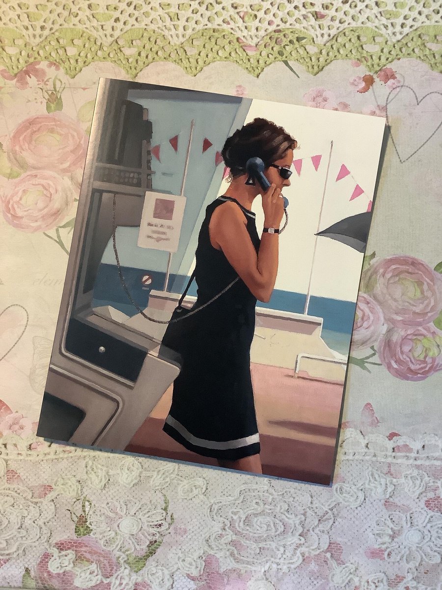 WatsonsVintage's tweet photo. We only have ONE of each of these Vintage 2000s Jack Vettriano Painting Design Blank Greetings Cards available. This link is for 'The Missing Man II' Design in photo 1. https://t.co/ozIMrgBA4h via @Etsy #VintageCards #JacckVettriano #ModernArt #BlankCards #CardsToFrame #ArtLover https://t.co/AOrMuJcOn5