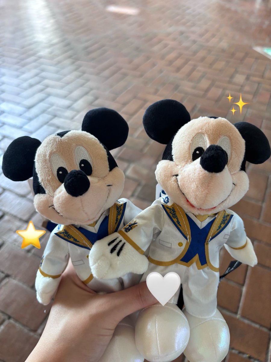 ___nagaseee___'s tweet photo. 仕事のカバンにこのミッキーさん付けて、同僚(Dオタ)に見せたら、凄い驚いてた😺「ミッキーがキンプリと同じ衣装を着てぬいばになって、キンプリのロゴも入ったタグが一緒についてるなんてかなり快挙じゃない！？すご〜…」と絶句してた
Dオタ多い職場だから自慢して歩いてる🎶 
#ミッキーxキンプリ https://t.co/HbCc6wJndc