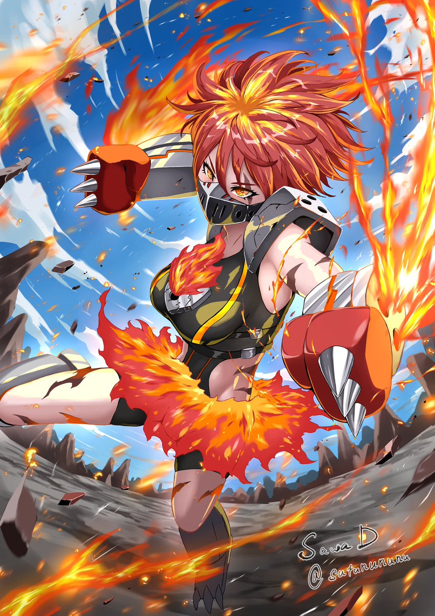 sutunununu's tweet photo. オリジナルキャラクター

🔥紅蓮の拳ーイグニフィス🔥

#一次創作祭り夏の陣2026 https://t.co/VOCaXtecTL