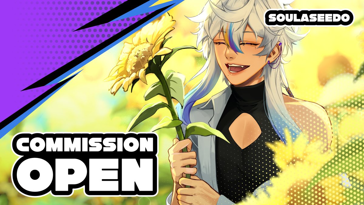 soulaseedo's tweet photo. 🔁&amp; 💜 is very appreciated!

Hello!
Im opening another commission for this month!  

For the sample and detail kindly check the detail below ⸜(｡˃ ᵕ ˂ )⸝♡

#vgencomm #artidn https://t.co/8PIDABeDOb