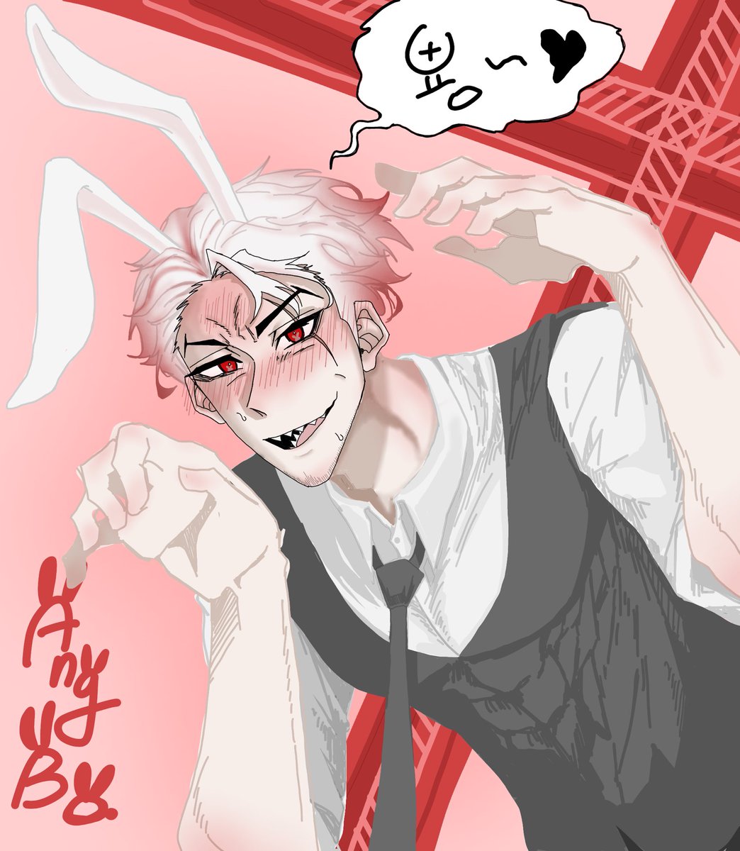 _nyong9's tweet photo. #앵보 #Angboart 
뿅뿅저씨 https://t.co/a4ZaAgyoch