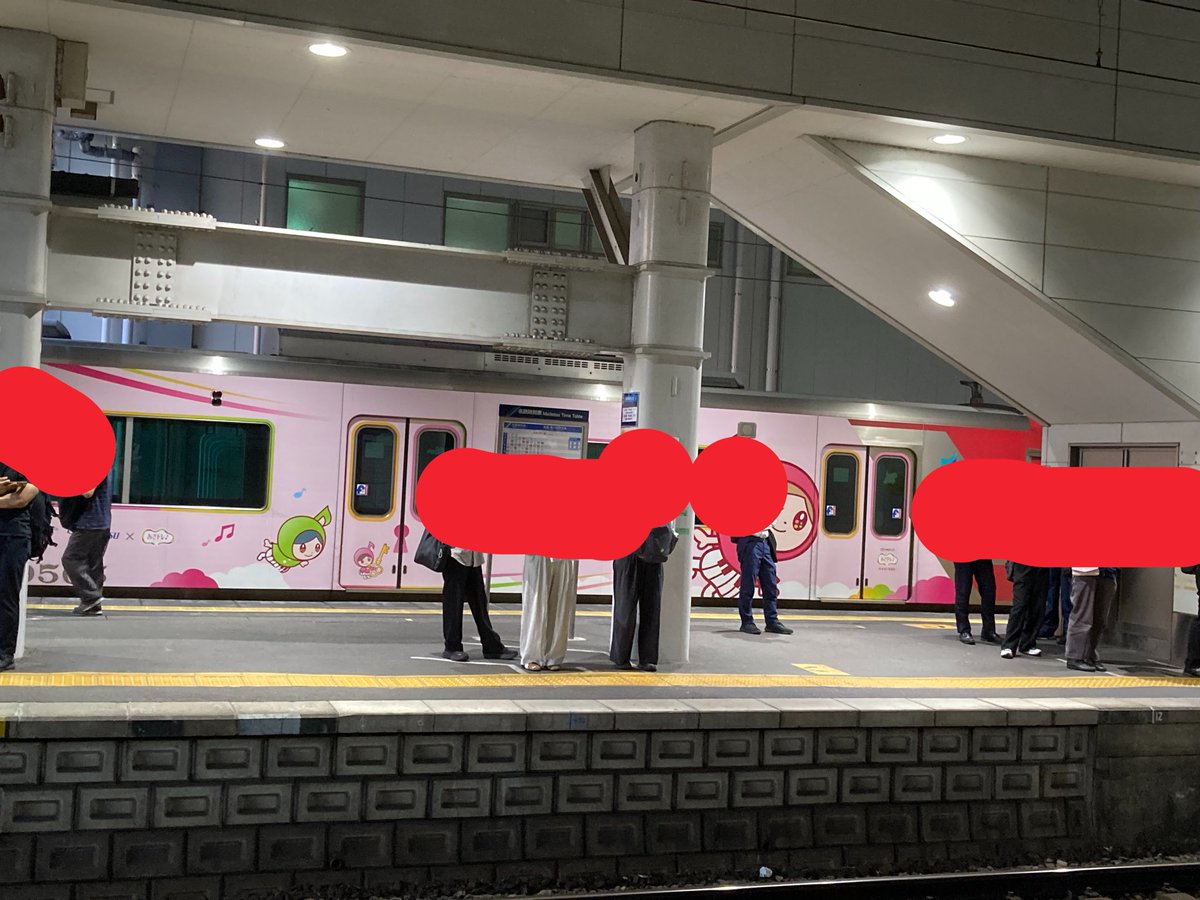 kaluxel's tweet photo. 1790レ普通東岡崎9505F
当駅止まり→回送
あさド列車♪
#meiun 
#名鉄 
#名古屋本線 
#9500系 
#中京テレビ
#あさド列車 https://t.co/RR1uYgLBsE