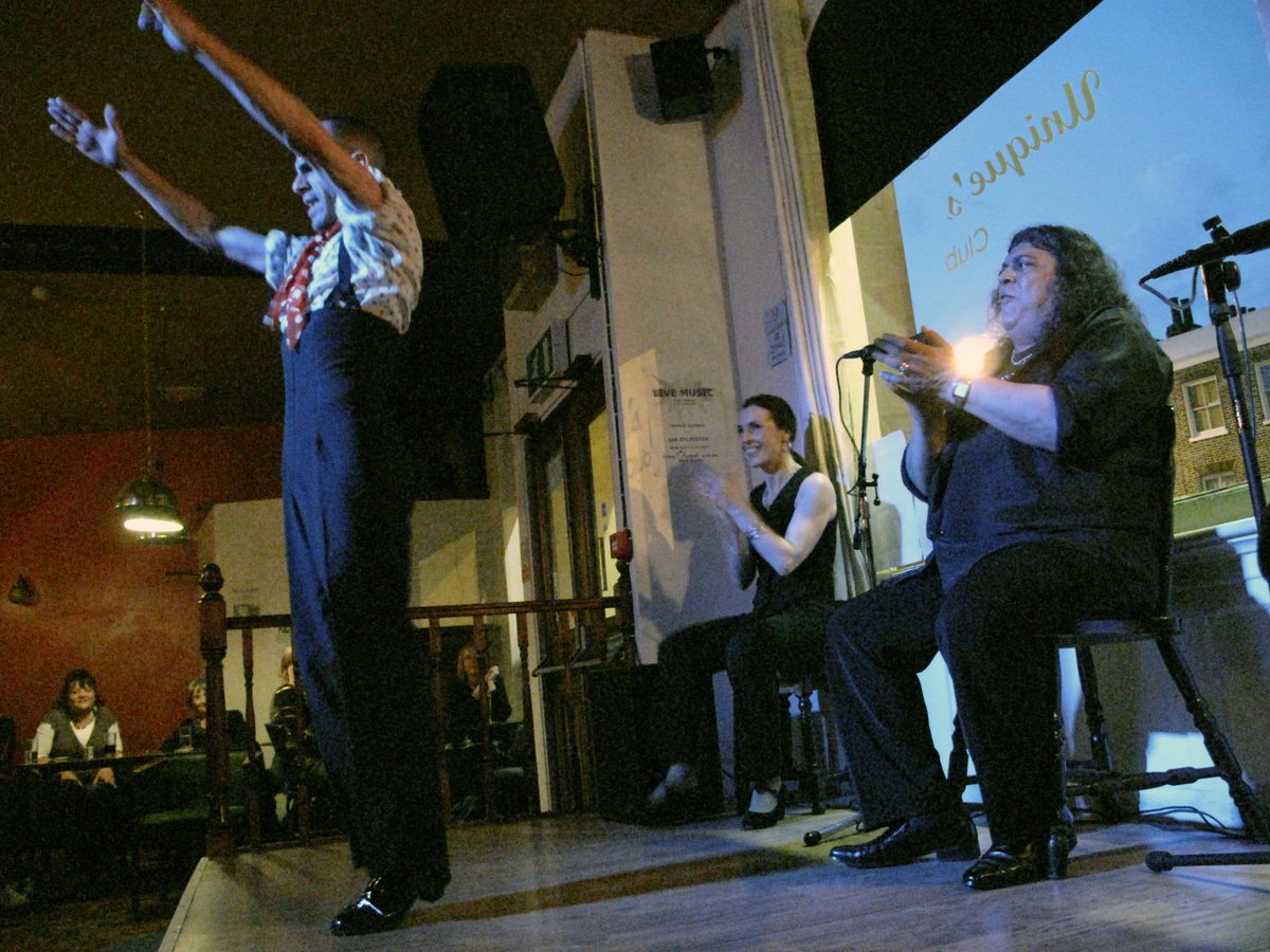 FlamencoExpress's tweet photo. @FlamencoExpress London flamenco Manuel Malena Carrasco, Titi Flores, Chris Clavo &amp; la Joaquina #archive #photo rob@biginabox.com https://t.co/rpy6XFuwDV