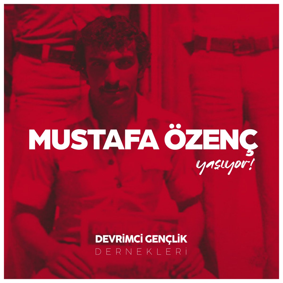 GencDevOrgutu's tweet photo. 🚩 Bundan 45 yıl önce Mustafa Özenç, faşist cunta tarafından idam edildi.

İdama giderken mücadeleye ve geride kalan yoldaşlarına olan inancı bugün, yolumuza pusula olmaya devam ediyor.

🚩  Özenç’e sözümüz, o büyük gün geldiğinde, zafer mutlaka bizim olacak! https://t.co/O2vX3yzM3t
