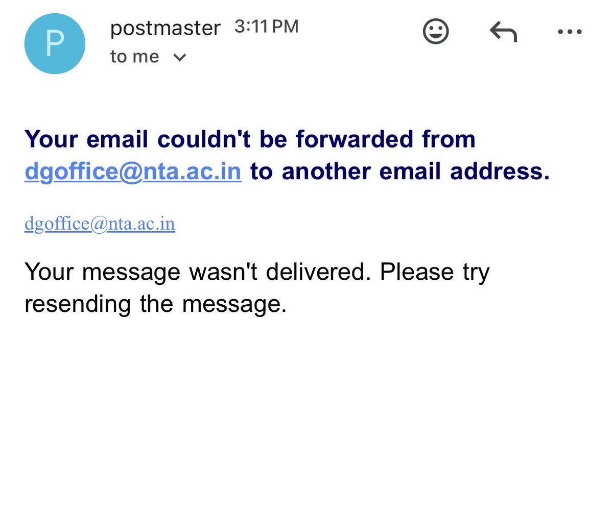 tinymutiny19's tweet photo. We pay hefty fees for our exams, funding an entire agency, yet we are treated like beggars instead of paying stakeholders. First, their helpline officials rudely shout, "YOU WILL HAVE TO WRITE THE EXAM!" when questioned about error-free English & Commerce papers. Now, the DG MR. Abhishek Singh @NTA_Exams has resorted to the ultimate cowardice of blocking students' emails! You aren't doing us a favor—we pay for this broken service, and we aren't even getting what we paid for. Stop dodging accountability and cancel this arbitrary re-test! #UGCNETReExam #NORENETEXAM
@JoshiPralhad @EduMinOfIndia @narendramodi