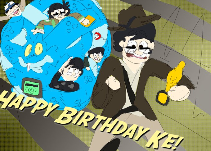 TheCloudImp's tweet photo. It's that's time again!
HAPPY BIRTHDAY KE! 🎉🥳🎂 #KeHuyQuan #ShortRound #Data #OB #Ouroboros #PC #GaryDeSnake https://t.co/Rb5pkXvn5u