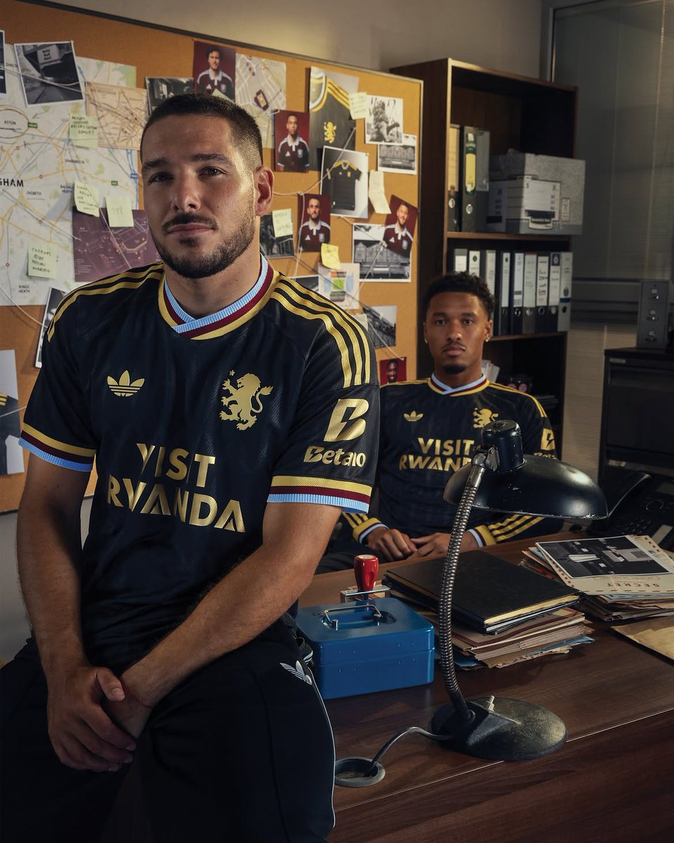 brfootball's tweet photo. Third kit drop for Aston Villa 🦁 https://t.co/9AqggjZgyb