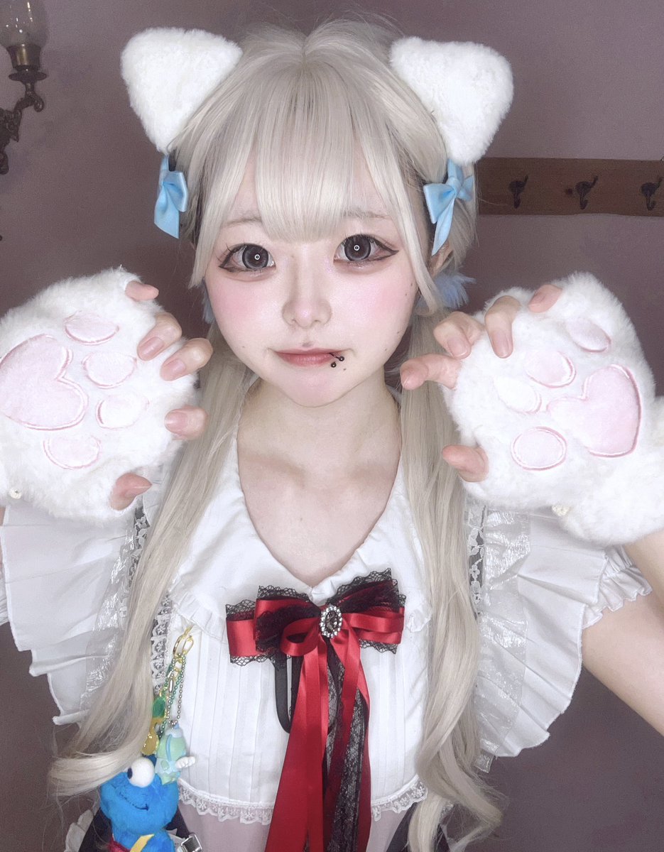 charilu_rin's tweet photo. ༝𖠌おきゅいん𖠌༝
ロング髪りんちゃん爆誕✨
これでポニテイベ安心♡
さてさて24時までお待ちしてますよん！
꒰@__Charilu__ ꒱ #メイドカフェ #自撮り界隈 https://t.co/am8gB8GLHV