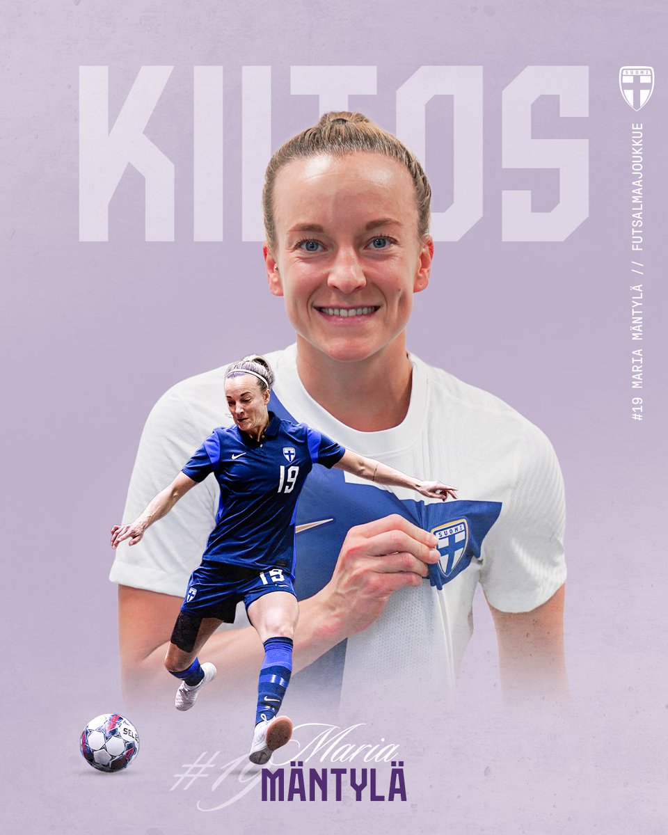 FutsalSuomi's tweet photo. Kiitos, Maria! 💙

Futsalmaa­joukkueen pitkäaikainen avainpelaaja Maria Mäntylä päättää pelaajauransa. Mäntylä pelasi urallaan 35 A-maaottelua.

”Kiitos kaikille, jotka ovat olleet mukana tällä matkalla ja aina tukeneet ja kannustaneet eteenpäin.”

Lue lisää: https://t.co/6PIEV5Mbfw

#FutsalFi #MeOlemmeSuomi