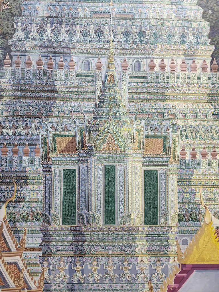 aunpanuwats's tweet photo. อื้อหือ งานจิตรกรรมฝาผนังวัดประยุรวงศาวาส ธนบุรี กรุงเทพมหานคร https://t.co/pxIvwcEPYt