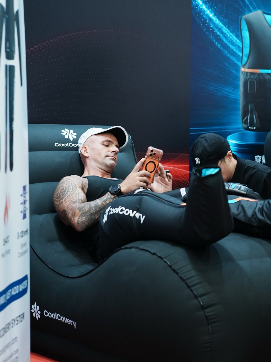 CoolCovery's tweet photo. We were excited to showcase CoolCovery at the IWF SHENZHEN 2026, connecting with athletes, coaches, fitness professionals and innovators from across the industry.
Thank you to everyone who stopped by.See you at the next one.

#CoolCovery #iwf #SportsTechnology #Recovery https://t.co/orjelzE2gv