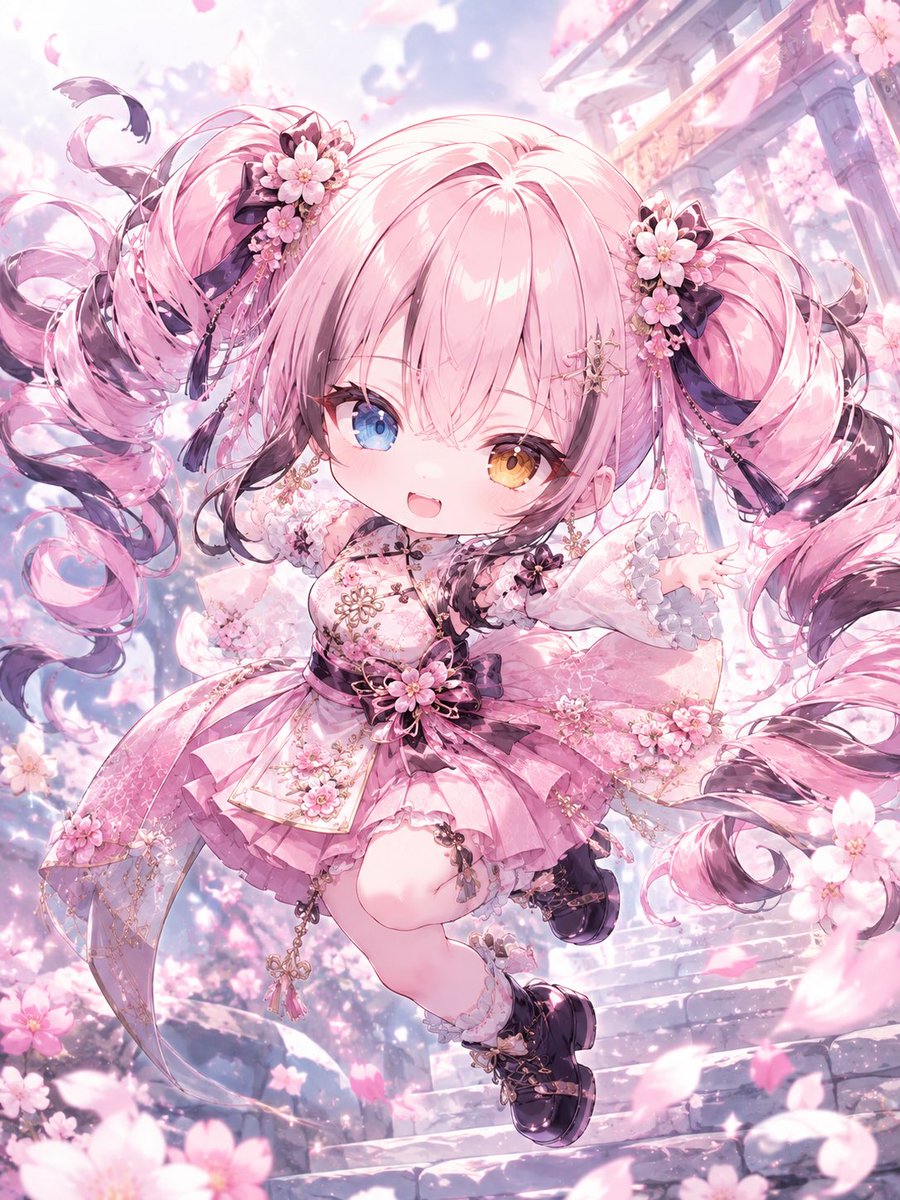 nai_Reality0714's tweet photo. ✨ ちびキャラにへんしんプロンプト ✨
 #无プロンプト  #AIArt
あなたのキャラを、ころんと可愛いちびキャラに大変身🌸💕
プロンプト全文はnote記載
https://t.co/bfke6221dJ
みんなの画像を見せてくれたら嬉しいよᵗ❦͙ˢ
❌自作発言・無断転載・二次配布
⭕️引用大歓迎 https://t.co/Dfi5neCLQ5
