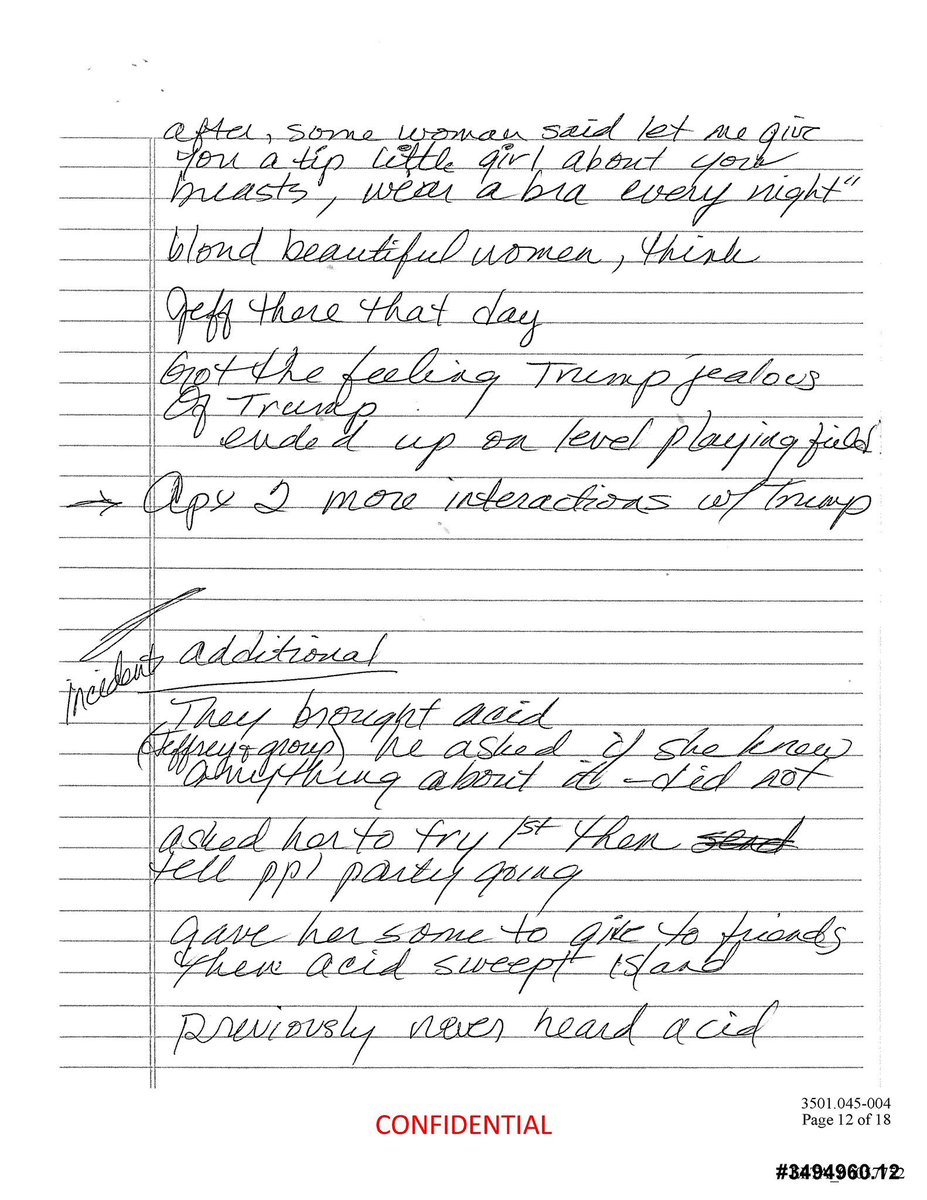 GARVEY66's tweet photo. New “Jane Doe 4” FBI notes just leaked online. #ReleaseTheEpsteinFilesNow #epsteincoverup #EpsteinFiles2026 #JaneDoe4 https://t.co/UgHCei2yxh