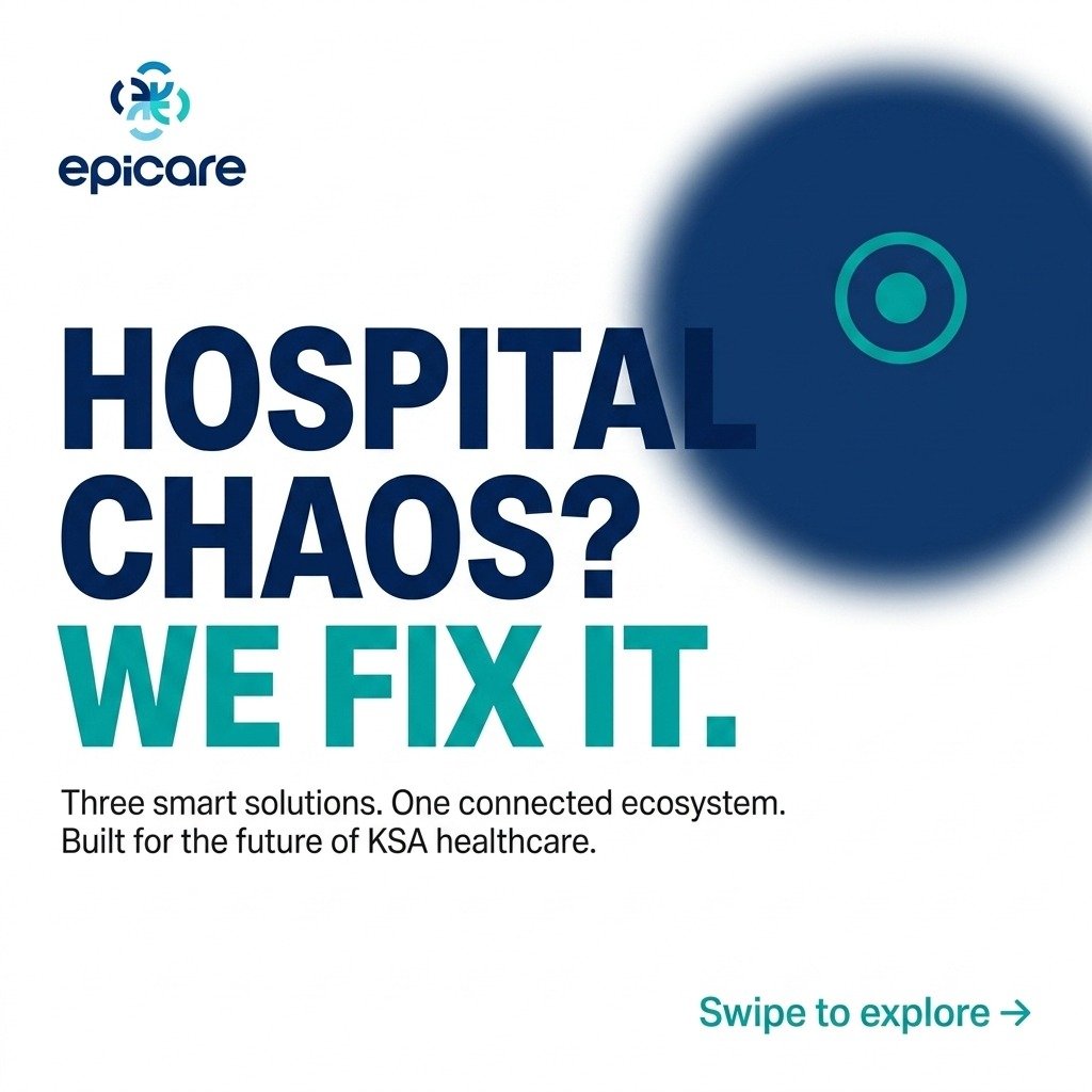 epicare_ksa's tweet photo. When communication breaks down, hospital workflows feel the impact.

Epicare brings connected healthcare technologies together to help create more coordinated, responsive, and efficient hospital environments.

 #SmartHospitals #HealthcareTechnology #ConnectedCare #DigitalHealth https://t.co/7XinxDzMrP