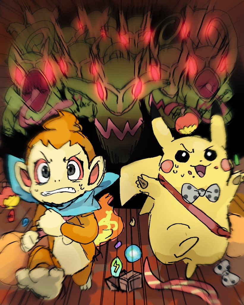 ossm03's tweet photo. ポケダンの絵 https://t.co/680biNcO8h