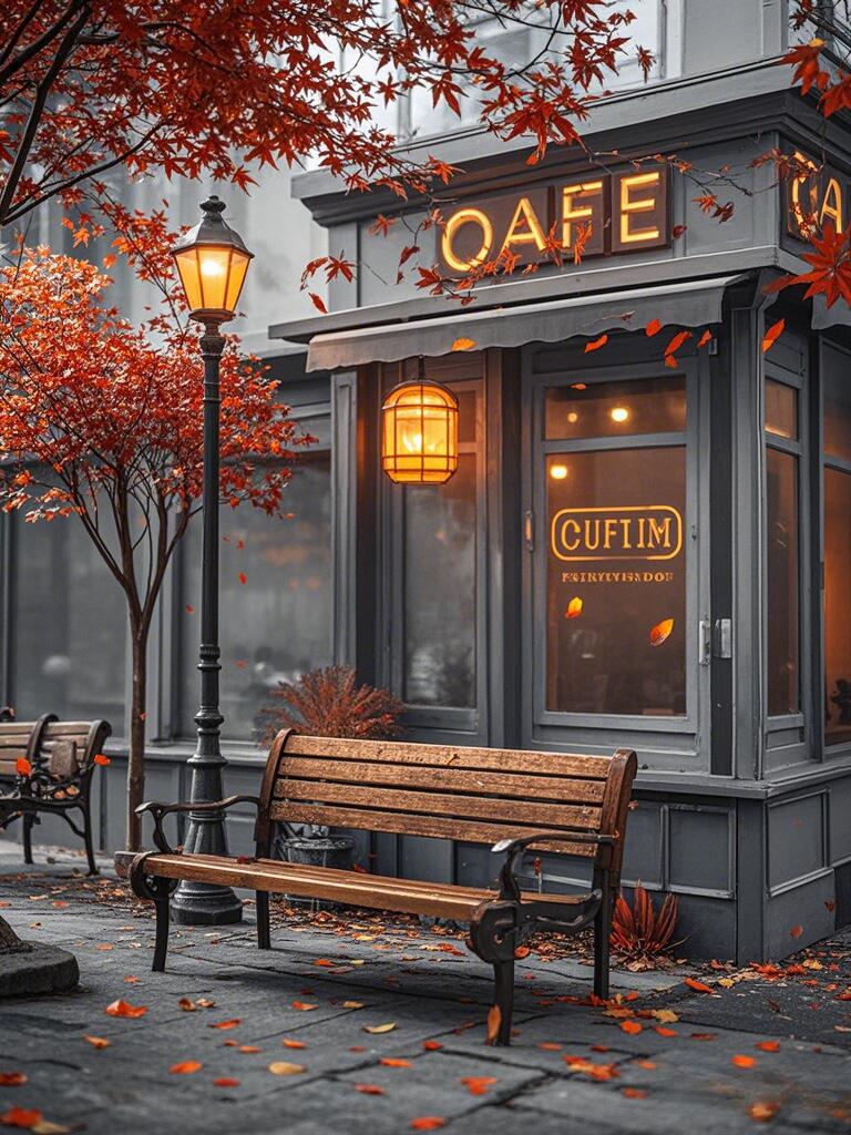 ArthurScha80163's tweet photo. [The first autumn breeze just brushed my face—golden leaves falling like tiny suns, coffee in hand, perfect crisp morning vibes]， https://t.co/xn4vngJOcM