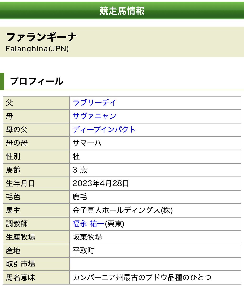fukunaga_s_fun's tweet photo. 福永厩舎のファランギーナ

未勝利戦ラストチャンスに向けて入厩となりました

前走は残念な結果でしたが、馬券圏内も2回ある本馬
次走は僅差の2着となった阪神で出走となるでしょうか

勝てる可能性はあると思うのですが、出走に漕ぎ着けるのが難しい時期ですからね
合う条件に出られる事を祈ります https://t.co/XvJT72peID
