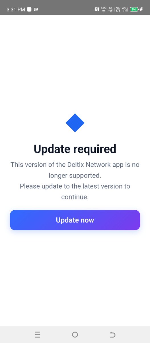 IslamIspyay's tweet photo. @DeltixCoreTeam Plz Solve My Problem I Am Facing Update Issue My App Deltix Is Updated https://t.co/gDcujc6wdu