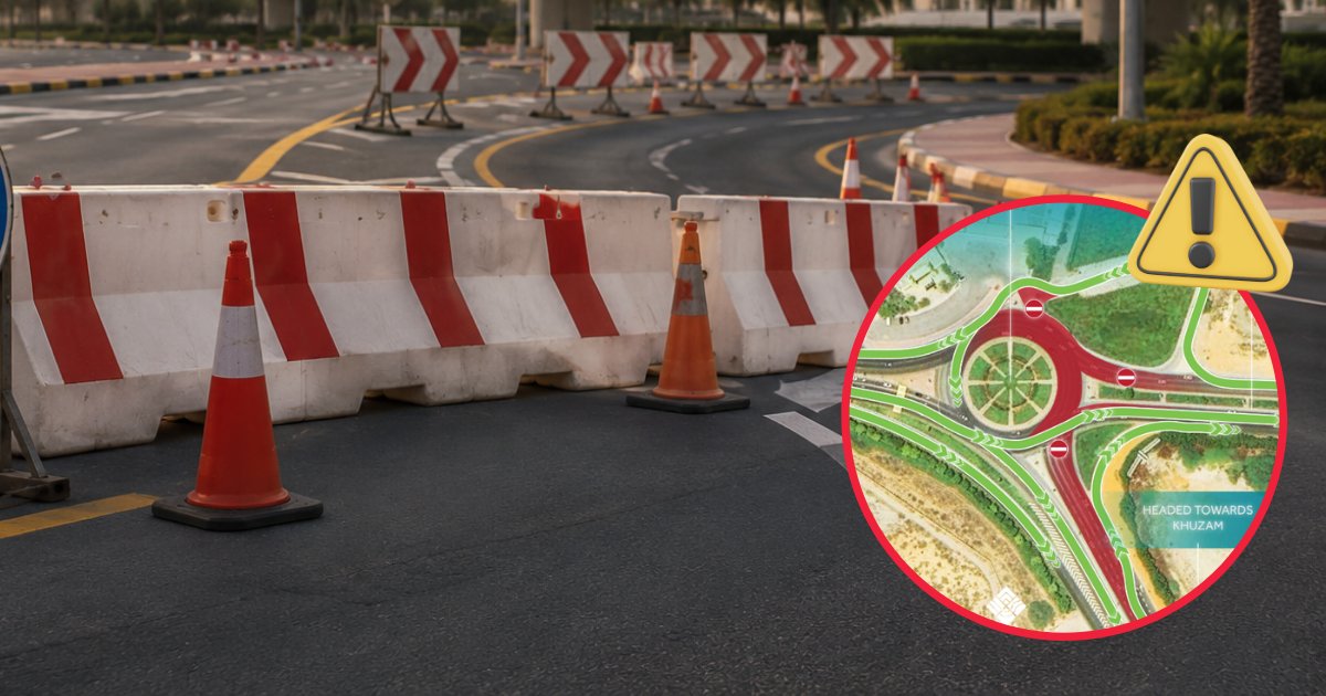LovinRak's tweet photo. إغلاقات جزئية للطرق عند دوار الساعة السابق في رأس الخيمة تبدأ اليوم 🚧‼️

اقرأ المزيد: https://t.co/FZXipOUQyy https://t.co/nDPwNVez6W