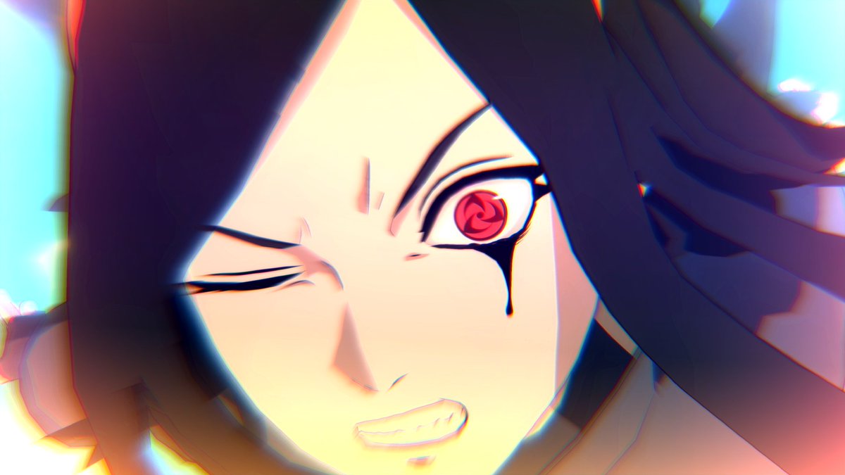 Narutogame_Info's tweet photo. 【ナルティメットストームコネクションズ】
本日の無料アップデートで、
うちはナナシ(CV:＃石川由依)がプレイアブル参戦!

「私はうちはの兵器…忍を屠るだけの存在」

うちは一族の得意とする火遁や、月読、加具土命などの瞳術を駆使する。
覚醒すると万華鏡写輪眼と「八千矛」を発動。
＃NARUTO #NSC