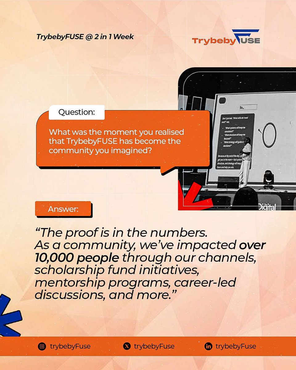 TrybebyFUSE's tweet photo. Here’s Our Founder Story: From Being Shaped by Community to Building TrybebyFUSE. 

Read the full story here:

https://t.co/o5NsjyVs1g

#TrybebyFUSE
#TrybebyFUSEAt2 https://t.co/pdaJG3rHe2
