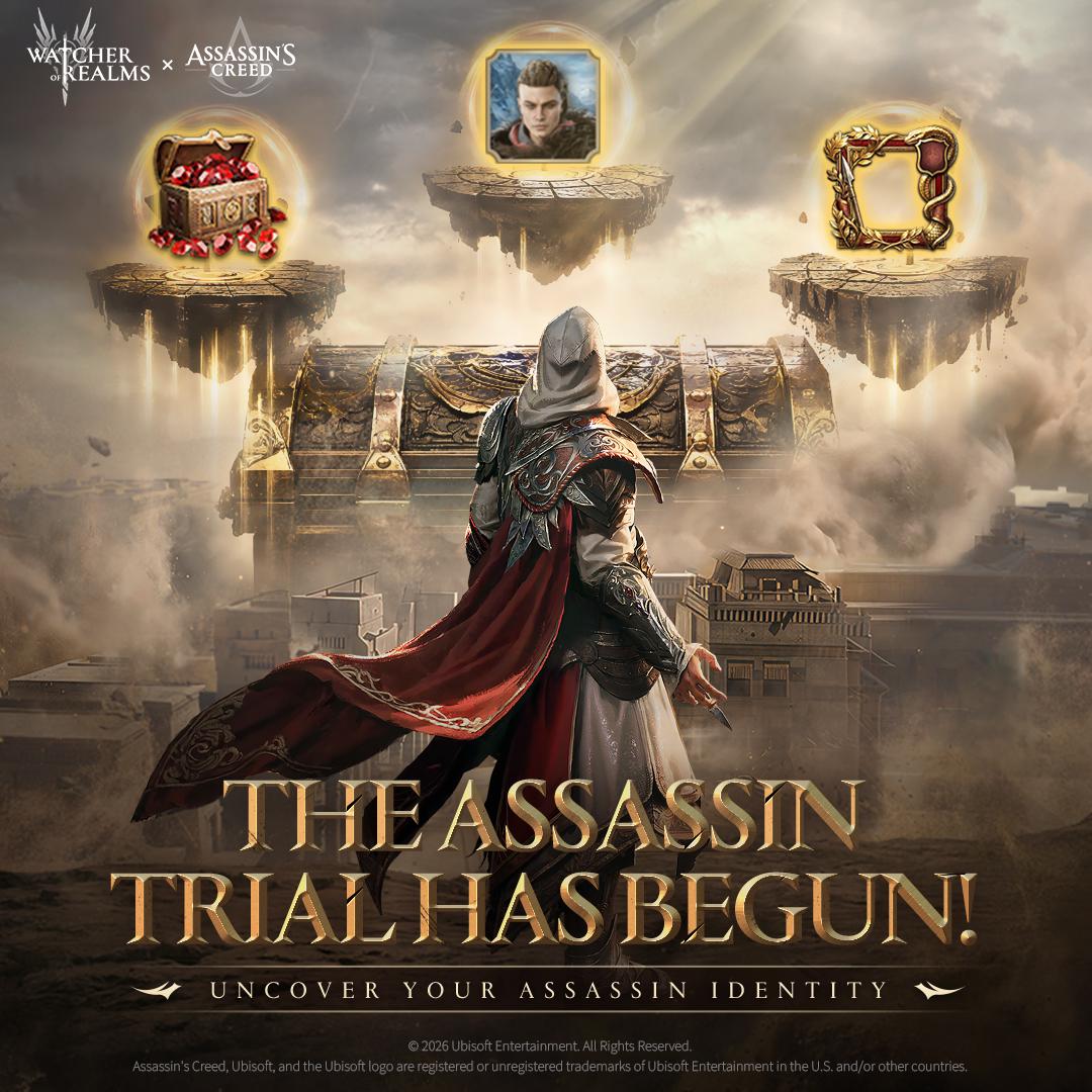 WatcherOfRealms's tweet photo. 🗡️ The Assassin Trial Has Begun!
Ready to join the Brotherhood?

🌌 Your destiny awaits: https://t.co/xnrNqKGsKL

#watcherofrealms #NextGenFantasyRPG #WoRxAC #AssassinsCreed https://t.co/nZkOKGYLeo