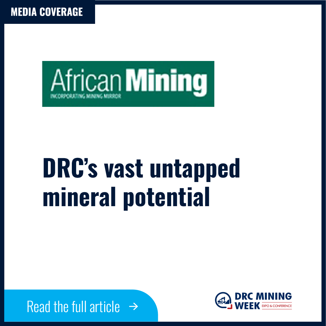 drcminingweek's tweet photo. African Mining Online highlights the DRC’s vast mineral potential and the opportunities to unlock greater value from its resources.

Thank you for covering the conversations from #DMW26.

📰 Read the full article: https://t.co/jz7K3CfH3y

#DRCMiningWeek #Mining #CriticalMinerals https://t.co/k8QZuRZis4