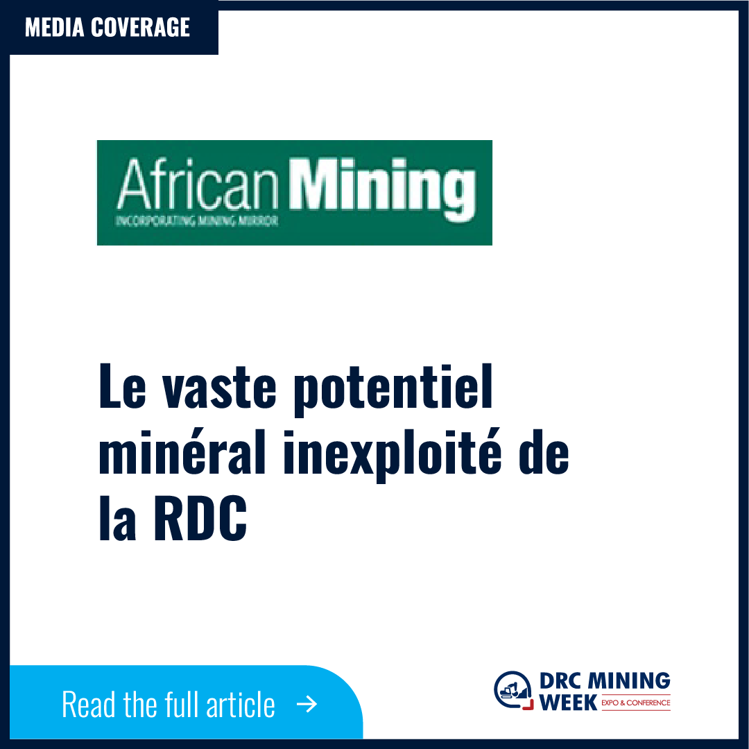 drcminingweek's tweet photo. African Mining Online highlights the DRC’s vast mineral potential and the opportunities to unlock greater value from its resources.

Thank you for covering the conversations from #DMW26.

📰 Read the full article: https://t.co/jz7K3CfH3y

#DRCMiningWeek #Mining #CriticalMinerals https://t.co/k8QZuRZis4