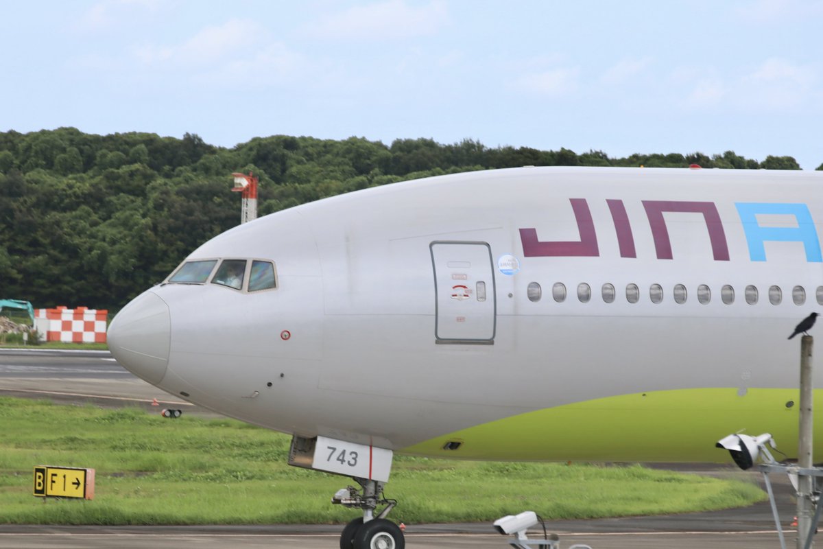 ASHIMO5790983's tweet photo. 2026.8.20.THU

TPE✈︎NRT JX800 / NRT✈︎TPE JX801
A350-1041 B-58554
STARLUX AIRSORAYAMA GOLD Livery

㊗️成田初就航㊗️

着陸時はA滑走路封鎖でどうなることかと思ったけどJL723便とLJ204便のパイロット様の粋な��らいでなんとか撮ることができました📸ありがとうございました😊 https://t.co/rg5TaScmgs