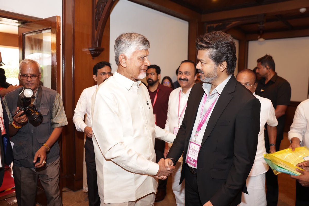 ncbn's tweet photo. Today I participated in the 31st Southern Zonal Council Meeting at Mahabalipuram, chaired by Hon’ble Union Home Minister Shri @AmitShah Ji, along with Chief Ministers, Ministers and representatives of the Southern States and Union Territories.

I emphasised that cooperation, coordination and mutual trust between the Centre and the States are essential to resolve inter-State issues and accelerate our collective progress. With the southern states contributing nearly 31% of India’s GDP, we must work together to build a $10 trillion southern economy by 2047 and emerge as a powerful growth engine for Viksit Bharat.

I proposed a transformative regional agenda, including integrated logistics and dry-port networks; stronger power-grid connectivity; a consortium of universities and skilling institutions; a Mutual Aid Force for disaster response; and an integrated heritage and spiritual tourism circuit.

I also called for coordinated action on the Godavari–Cauvery river-linking project to utilise over 500 TMC of surplus water and provide long-term water security to the southern states. I urged the Union Government to expedite the resolution of pending AP Reorganisation Act issues and approvals for key infrastructure projects. 

The progress of Andhra Pradesh and the Southern States is deeply interconnected. Together, through cooperative federalism and a shared vision, we can transform the South into a global economic powerhouse and make a decisive contribution to India’s journey towards 2047.

My sincere appreciation to the Government of Tamil Nadu for graciously hosting the meeting.
@CMOTamilnadu