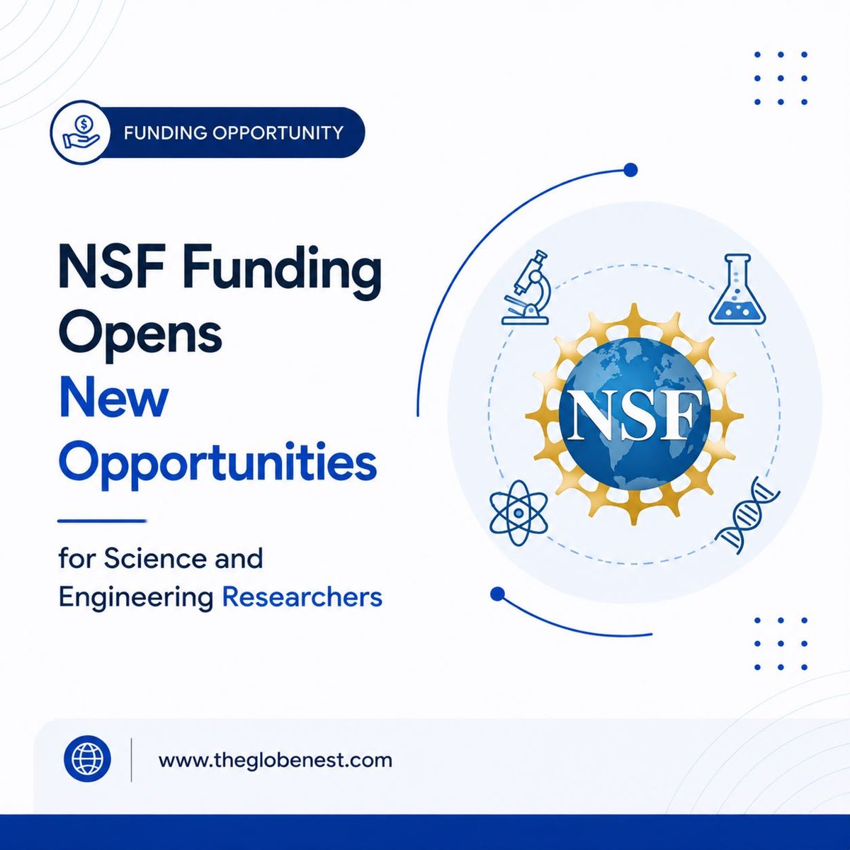 ReignGigs's tweet photo. π¬ Big opportunities for science & engineering researchers!
https://t.co/SaLEj0HSxg
Explore new NSF funding opportunities.
#NSF #ResearchFunding #Science #Engineering #OpportunitiesFeed https://t.co/yn76DRtBI2