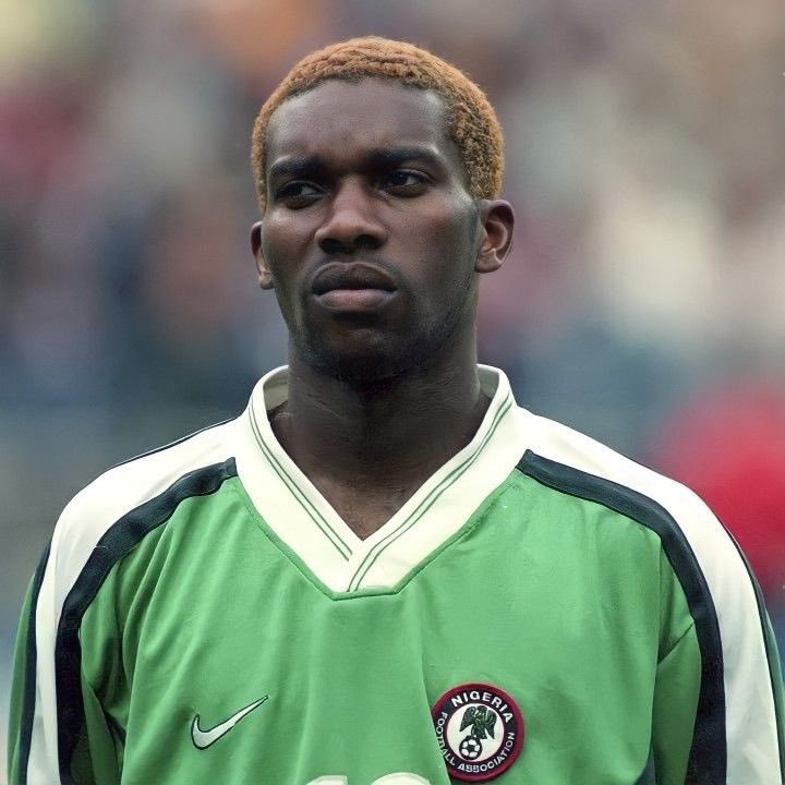 I_am_victor7's tweet photo. JAY-JAY OKOCHA:
0 Balon D’or 
0 African best player award 
0 UCL
0 League titles 
87 Career goals 
I4 national goal 

Bet king legend https://t.co/rop1IVR2Vz