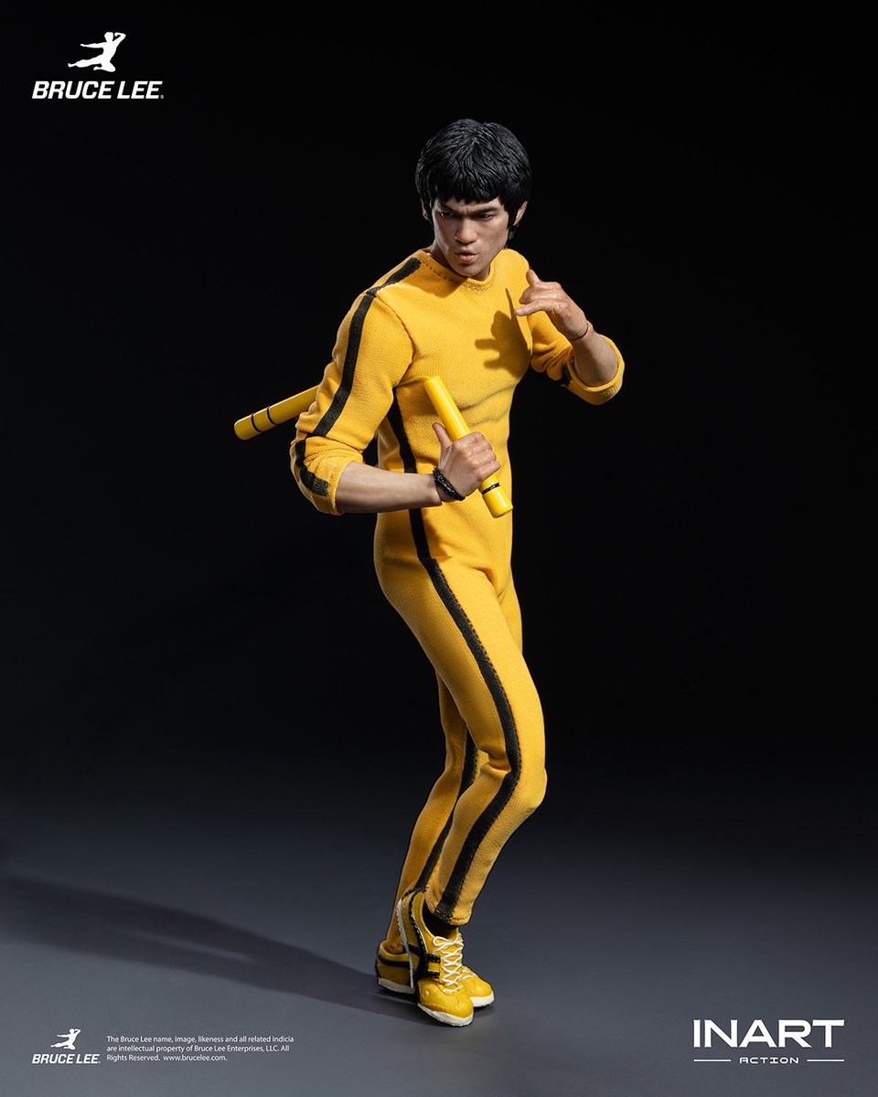 INART_Official's tweet photo. INART Action - Bruce Lee (Yellow Jumpsuit) 1/12 Action Figure

Pre-order begins: August 21, 2026, 20:00 GMT+8
RSVP: https://t.co/ubbrijWma0

No fear.
No limits.
No turning back.
A look made for his final challenge: a game of life and death.

#INARTAction #BruceLee #ActionFigures https://t.co/Ny406IKHGc