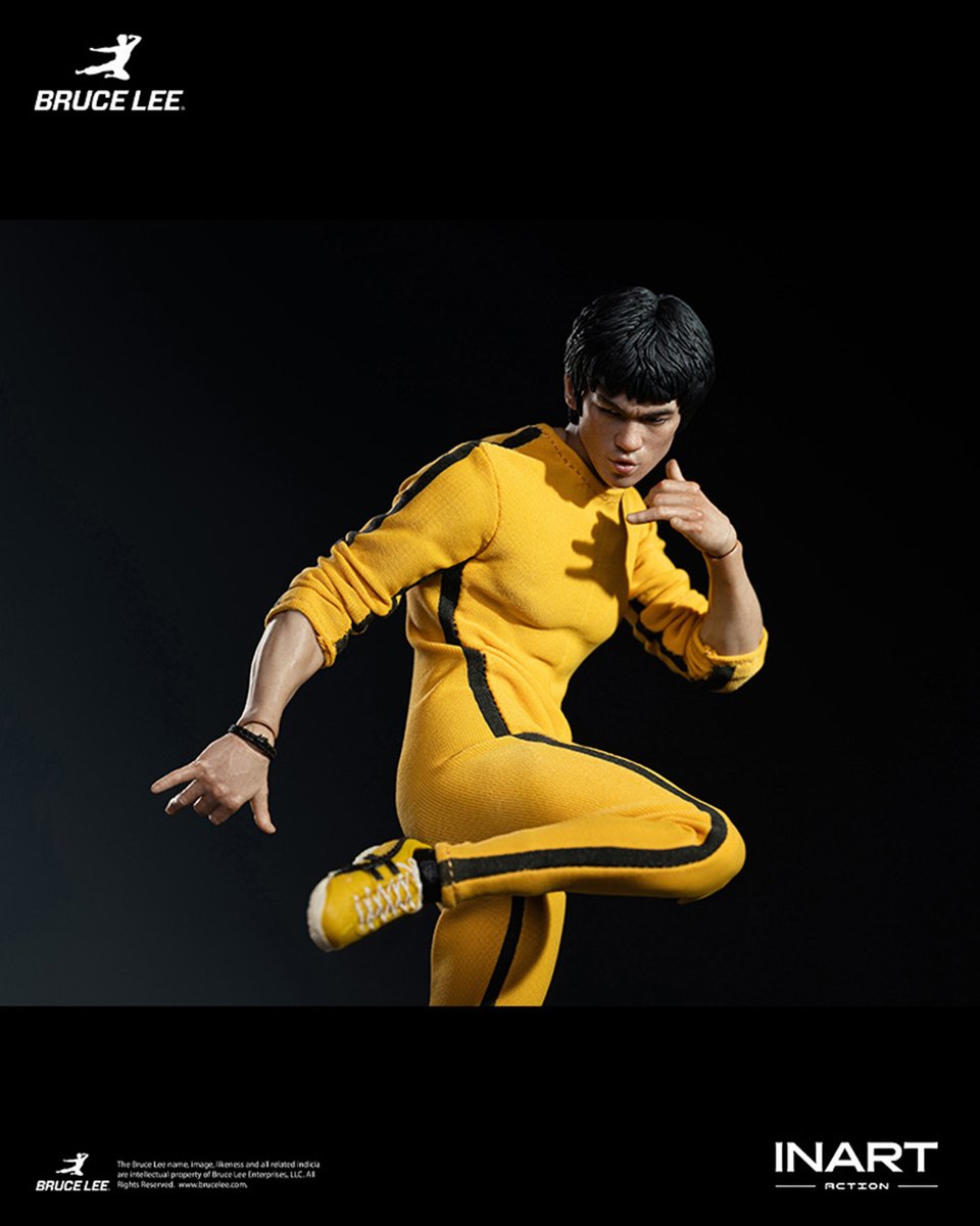 INART_Official's tweet photo. INART Action - Bruce Lee (Yellow Jumpsuit) 1/12 Action Figure

Pre-order begins: August 21, 2026, 20:00 GMT+8
RSVP: https://t.co/ubbrijWma0

No fear.
No limits.
No turning back.
A look made for his final challenge: a game of life and death.

#INARTAction #BruceLee #ActionFigures https://t.co/Ny406IKHGc