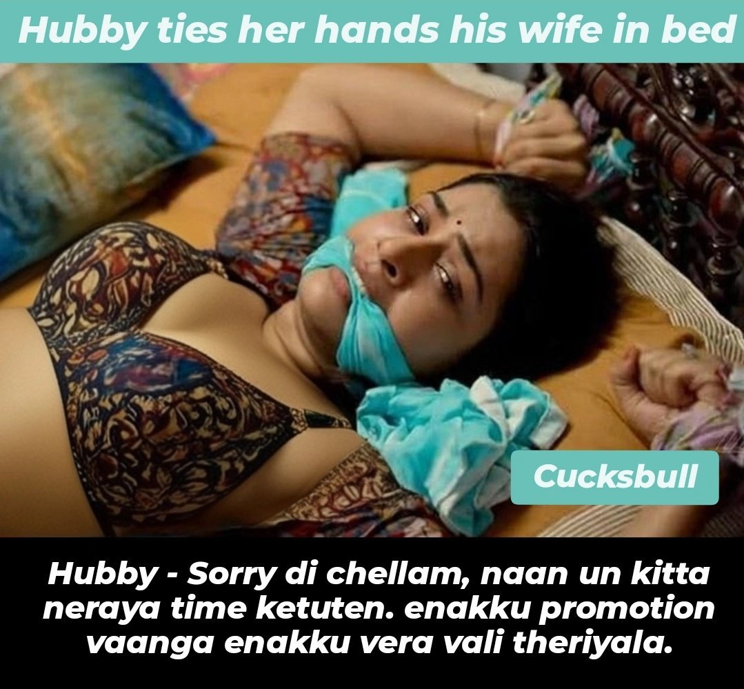madha63217's tweet photo. Final stage if wife not convinced 🥶🥶

Hubby tied his wife in bed for promotion 🥵🥵 https://t.co/LOZ9QEeVpR