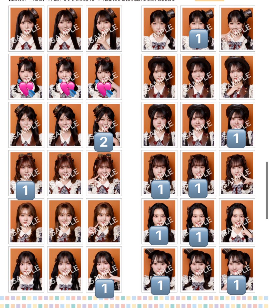cute104chan's tweet photo. ニアジョイ 生写真 直筆 IDフォト ミニフォト トレ 

【譲】画像の数字

【求】 市原(過去物可)＞藤沢、他メン寄るところなど

9/5石川直トレ＞郵送 可能な方優先
(ツアーやイベント等その他日程も可)

お気軽にお声掛けください❕ https://t.co/TR0jReFxtg