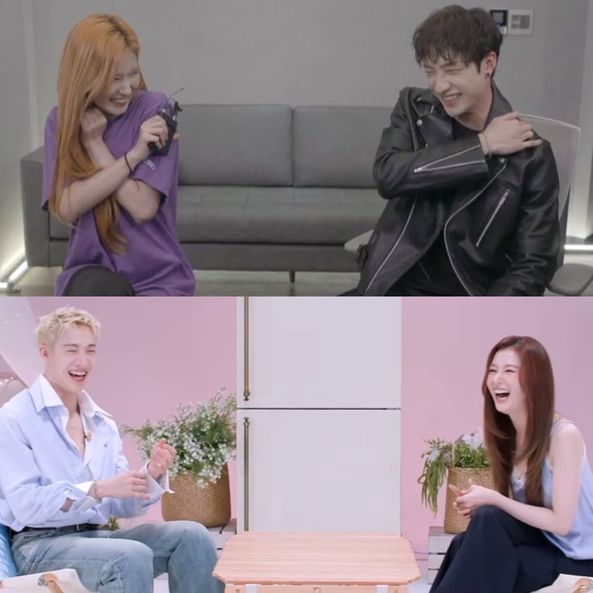 thrccracha's tweet photo. sana in chan's room (2020) 🤝🏻 chan in sana's fridge interview (2026) https://t.co/TAzSjR3JrH